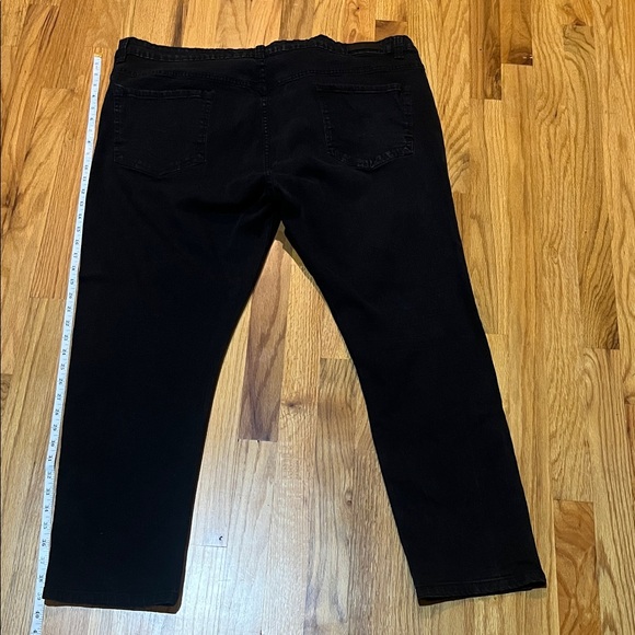 Kenneth Cole Black Straight Men Jeans - Picture 11 of 12